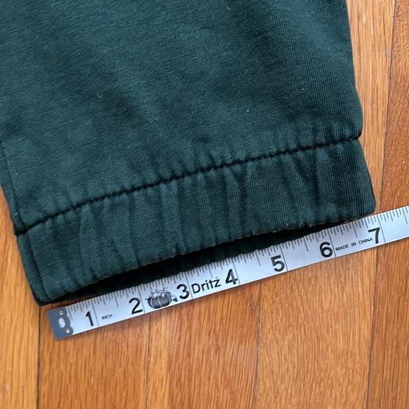 John Galt Brandy Melville New York Sweatpants in Forest Green - Picture 11 of 14